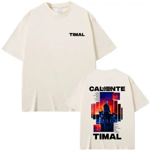 Rapper Timal Caliente Trop Album Graphic T Shirt Men Women Casual Cotton Vintage T-shirt Male Hip Hop Fashion Pop Music T-shirts